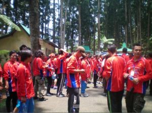 Training outbound dengan PT Khongguan DIY Jawa Tengah Di Pancuran 7 Purwokerto